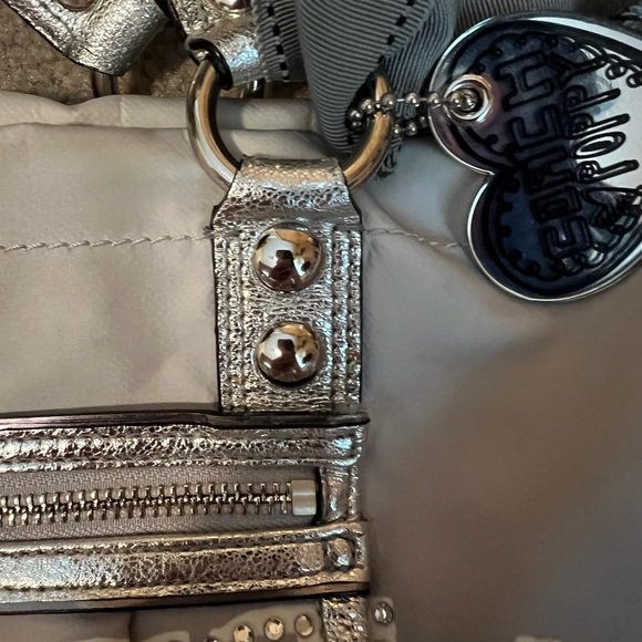 Vintage Collectors Coach poppy Storypatch Ombre Sequin XL Y2K Vintage 1073-15312 - Picture 15 of 17